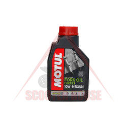 Oil -MOTUL- FORK OIL EXPERT 10W 1L semi-synthetic, for shock absorbers and forks