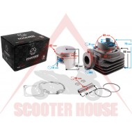 Kit cilindru -MORETTI- Morini 2T, aer 60cc (43.00mm), bolt piston 10mm, fonta, APRILIA Habana, SUZUKI Address, Katana, ITALJET Formula, TGB Sky