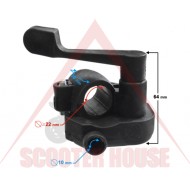 Throttle console -MORETTI- throttle thumb for ATV 50/70/110cc. 10mm casing