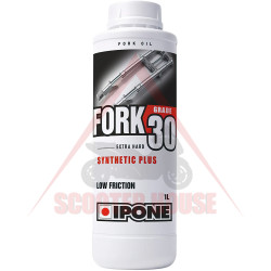 Oil -IPONE- FORK 30W, semi-synthetic, 1L, for shock absorbers and forks