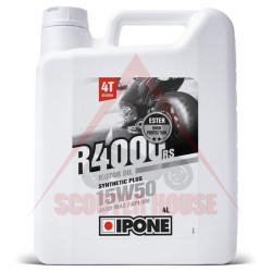 Λάδι -IPONE- R4000RS ημισυνθετικό 4T 15W50 4L