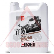 Ulei -IPONE- 10.4 semi-sintetice 4T 10W40 4L