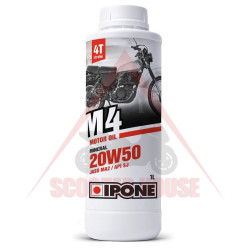 Масло -IPONE- M4 минерално 4T 20W50 1L