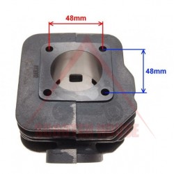 Цилиндър комплект -Wilmat- Honda 2T, въздушно 65cc (45.00mm), 12mm бутален болт, чугунен, Honda DIO, Shadow, Tact, KYMCO DJ, ZX, SYM Flash, DD