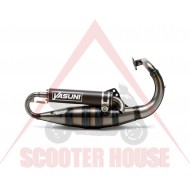 Exhaust -YASUNI- R TUB1002Bblack Peugeot vertical AC PEUGEOT Buxy Elyseo Looxor Speedfight 1-2 TKR