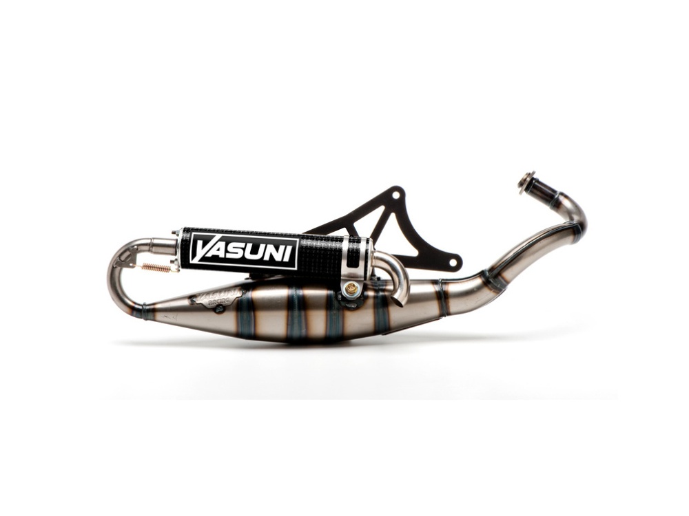 Exhaust -YASUNI- R TUB420C carbon Piaggio Gilera 2T PIAGGIO