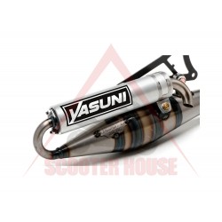 Exhaust -YASUNI- Z TUB901 aluminum Minarelli horizontal YAMAHA Aerox Jog, APRILIA SR MALAGUTI F12 F15 Exhaust -YASUNI- Z TUB901 aluminum Minarelli horizontal YAMAHA Aerox Jog, APRILIA SR MALAGUTI F12 F15