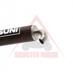 Exhaust -YASUNI- Z TUB901B black Minarelli horizontal YAMAHA Aerox Jog, APRILIA SR MALAGUTI F12 F15 Exhaust -YASUNI- Z TUB901B black Minarelli horizontal YAMAHA Aerox Jog, APRILIA SR MALAGUTI F12 F15