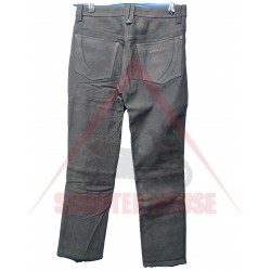 Women's trousers -Lookwell- Roxy Brown, leather, brown, size 38/10-S