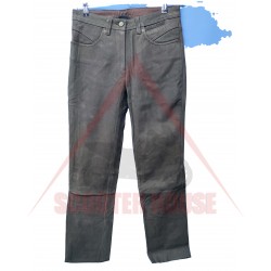 Women's trousers -Lookwell- Roxy Brown, leather, brown, size 40/12-M