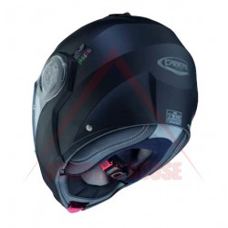 -Caberg- Droid Modular Helmet with Goggles, Matte Black, Size S