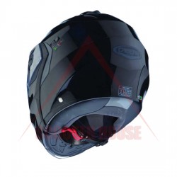 Helmet -Caberg- Duke 2, modular with goggles, black, size M