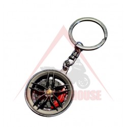 Ключодържател -SCOOTER FIX- джанта с червен апарат