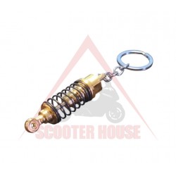 Ключодържател -SCOOTER FIX- златист амортисьор