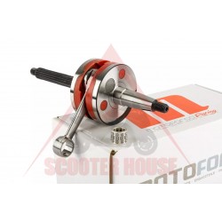 Колянов вал -MOTOFORCE- MF30.14002 Racing, Piaggio 50cc 2T, водно/въздушно охлаждане, 12mm бутален болт, APRILIA/DERBI/GILERA/PIAGGIO/VESPA 50 Колянов вал -MOTOFORCE- MF30.14002 Racing, Piaggio 50cc 2T, водно/въздушно охлаждане, 12mm бутален болт, APRILIA/DERBI/GILERA/PIAGGIO/VESPA 50