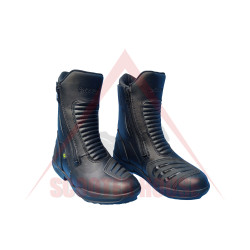 Men's boots -Evolution- Hyper, leather, black, size 37