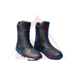 Men's boots -Evolution- Hyper, leather, black, size 38