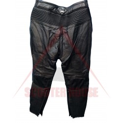 Outlet Pantaloni barbati -Lookwell- Falcon-Loo, piele, negru, marimea 46/18-2XL