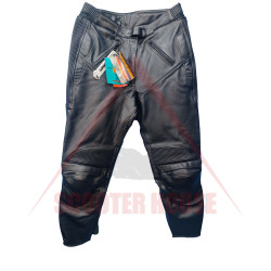 Outlet Мъжки панталон -Lookwell- Racing-Loo, кожен, черен, размер 40/12-M