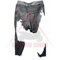 Outlet Pantaloni barbati -Lookwell- Racing-Short, piele, negru, marimea 44-16-XL