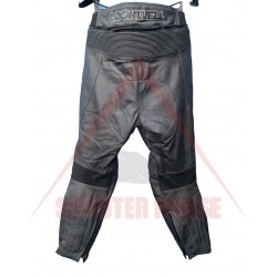 Pantaloni bărbătești -Lookwell- Wave, piele, negri, mărimea 58/38-3XL