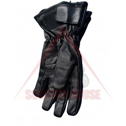 Outlet Мъжки ръкавици -All Weather- Zoomer, кожени, черни, размер 6XL