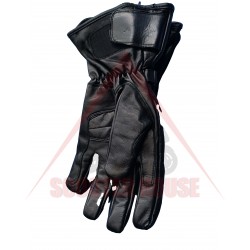 Outlet Мъжки ръкавици -All Weather- Zoomer, кожени, черни, размер S