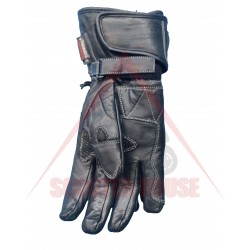 Outlet Мъжки ръкавици -Apex- Rover, кожени, черни, размер 4XL