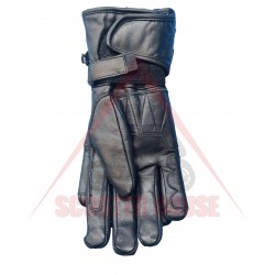 Outlet Мъжки ръкавици -Apex- Rover-Loo, кожени, черни, размер 4XL