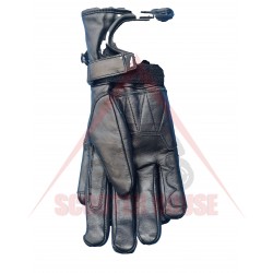 Outlet Мъжки ръкавици -Apex- Rover-Loo, кожени, черни, размер XS