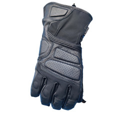 Outlet Мъжки ръкавици -ESQUAD- Mano, кожени, черни, размер XL/11