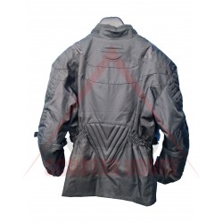 Outlet Ανδρικό μπουφάν -All Weather- Skintan, ύφασμα, μαύρο, μέγεθος 4XL