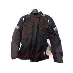 Outlet Men's jacket -Buse- Breno Pro, textile, black/anthracite, size 38