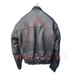 Men's jacket -Lookwell- Glider, leather, black, size 50/40-M