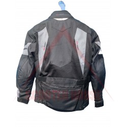 Outlet Men's jacket -Lookwell- Rider, textile, black/grey, size 46-36/XS