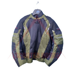 Outlet Jachetă bărbați -RST- Pro Series Ventilator XT, textil, negru/verde, mărime 3XL