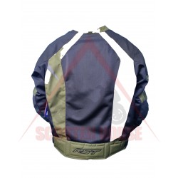 Outlet Ανδρικό μπουφάν -RST- Pro Series Ventilator XT, ύφασμα, μαύρο/πράσινο, μέγεθος 3XL