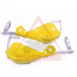 MOTOCROSS PROTECTORS -SCOOTER FIX- model 6827, universal, yellow