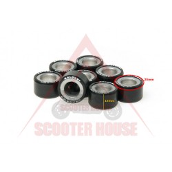 Rollers -MALOSSI- 25x15mm 8pcs Rollers -MALOSSI- 25x15mm 8pcs
