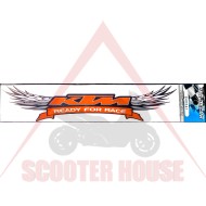 Autocolant -CD- 210x45mm KTM PREGATA DE CURSA