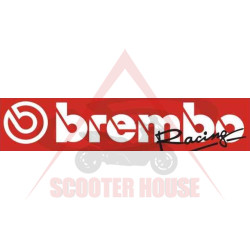 Стикер -PLUS2HP- Brembo Racing, размер - 50x215mm