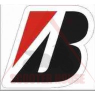 Стикер -PLUS2HP- Bridgestone, размер - 70x70mm