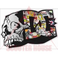 Стикер -PLUS2HP- DC стикербомб, размер - 75x95mm