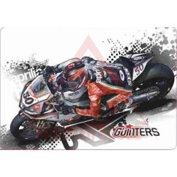 Стикер -PLUS2HP- MotoGP, Aprilia Nr. 50, размер - 95x130mm