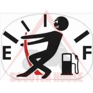 Стикер -PLUS2HP- Празен - пълен резервоар, размер - 80x110mm