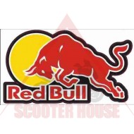 Autocolant -PLUS2HP- RedBull stânga, dimensiune - 70x120mm