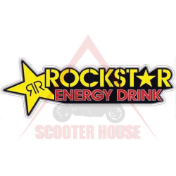 Стикер -PLUS2HP- Rockstar Energy Drink - ляв, размер - 60x165mm