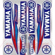 Stickers set -PLUS2HP- Yamaha Racing, size - 195x225mm