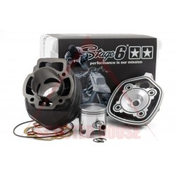 Цилиндър комплект с глава -STAGE 6- S6-7214043 Piaggio 2T, водно 70cc (47.00mm), 12mm бутален болт, чугунен, APRILIA SR, GILERA Runner, PIAGGIO NRG Цилиндър комплект с глава -STAGE 6- S6-7214043 Piaggio 2T, водно 70cc (47.00mm), 12mm бутален болт, чугунен, APRILIA SR, GILERA Runner, PIAGGIO NRG