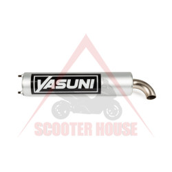 Заглушител -YASUNI- ESIL034ASRS алуминиев пасва на ауспух модел Z, R, Carrera 10, 16, 21